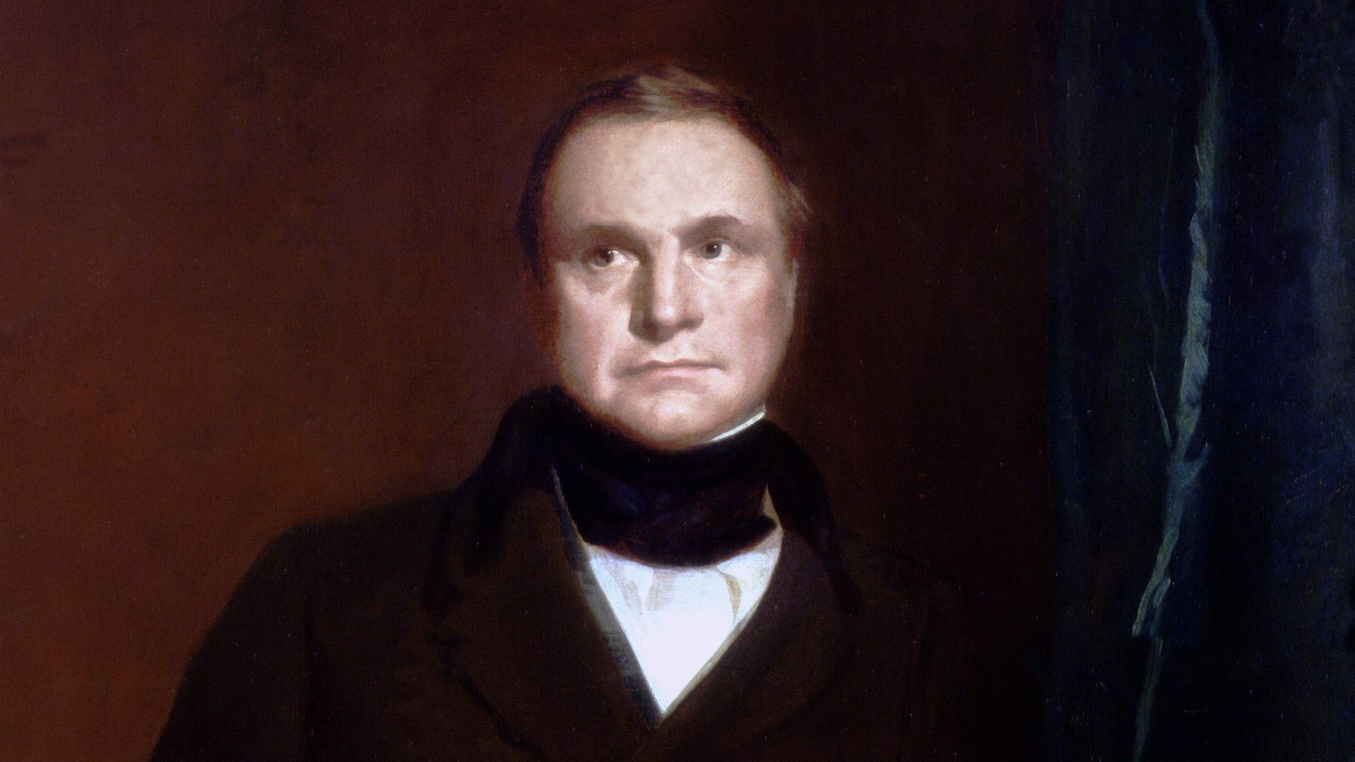 Charles Babbage, by Samuel Laurence (died 1884). See source website for additional information.

This set of images was gathered by User:Dcoetzee from the National Portrait Gallery, London website using a special tool. All images in this batch have been c