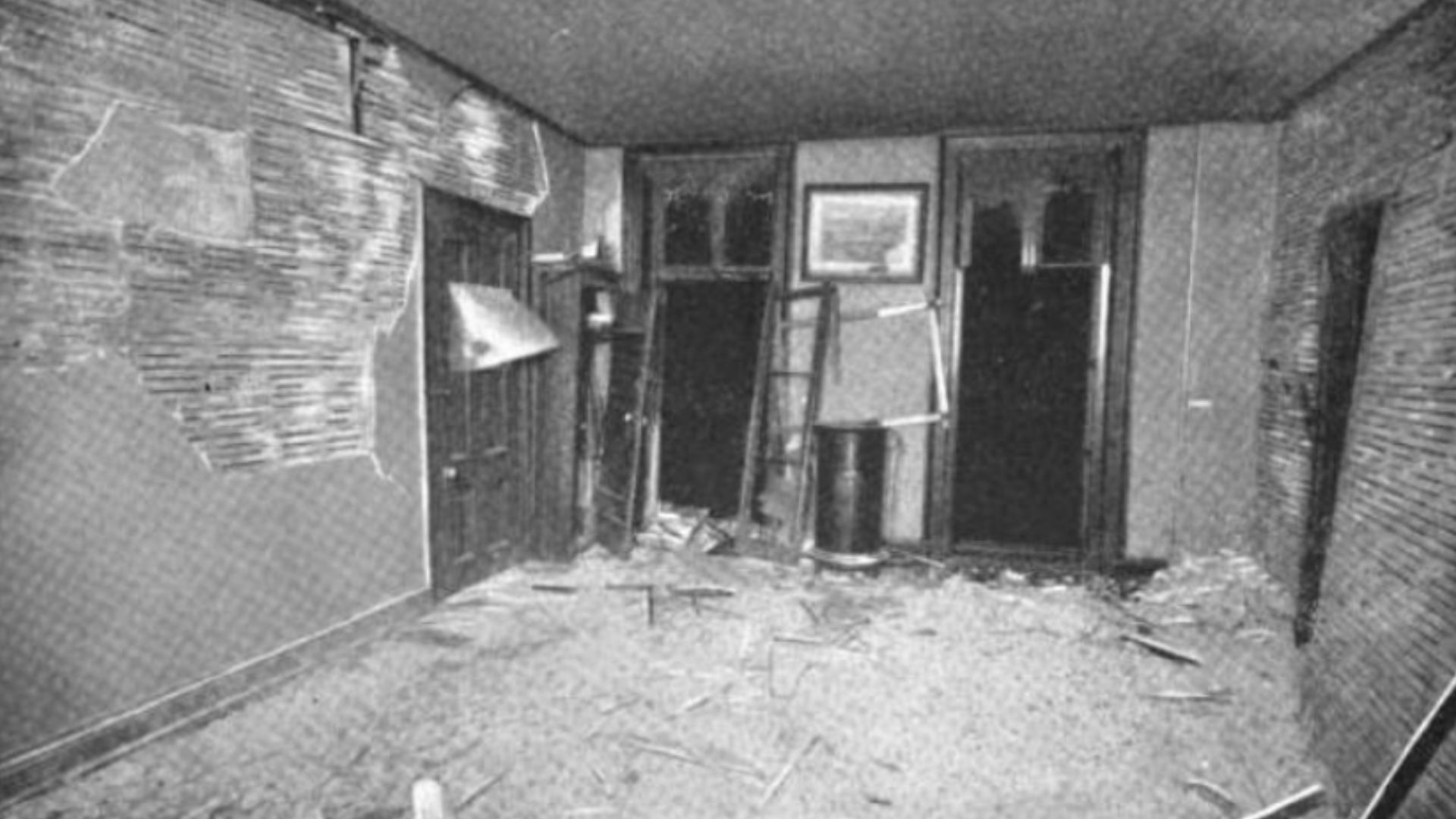 Russell Sage's office after the assassination attempt against him