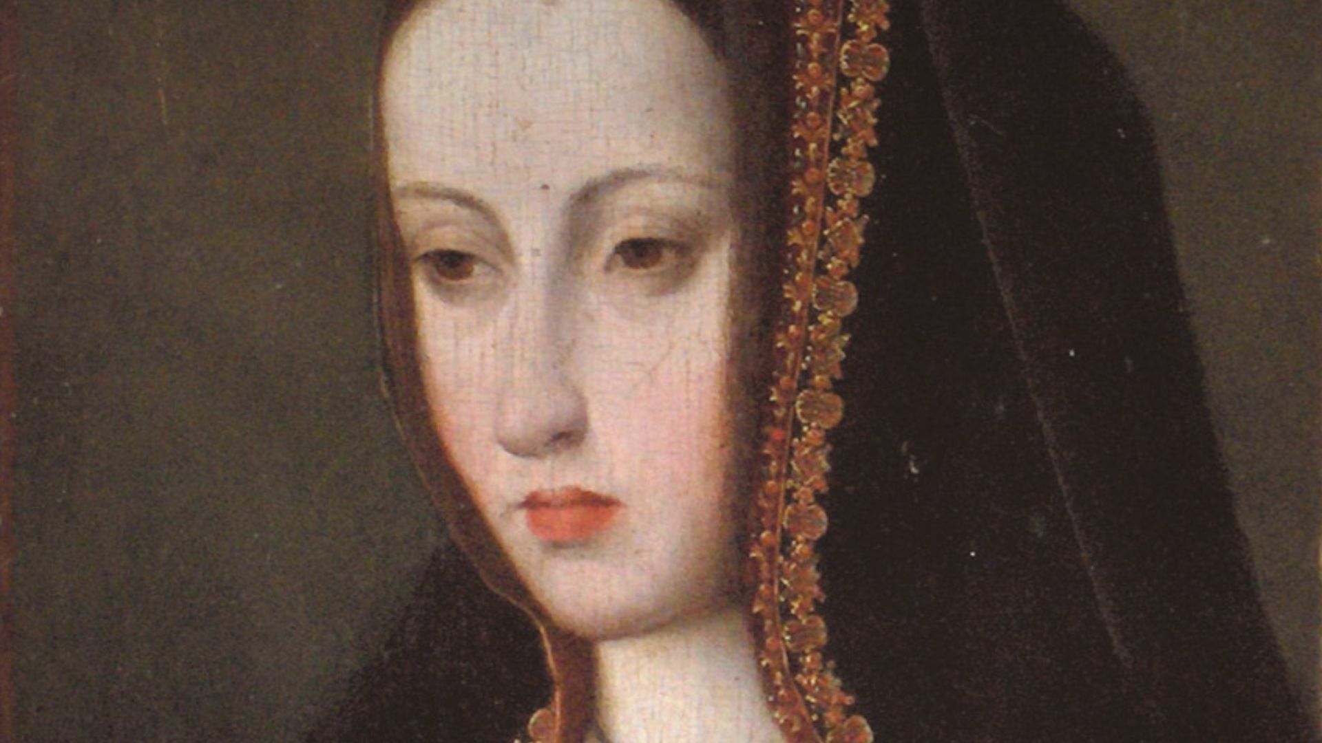 Retrato de la reina Juana I de Castilla (1479-1555), que fue hija de los Reyes Católicos.