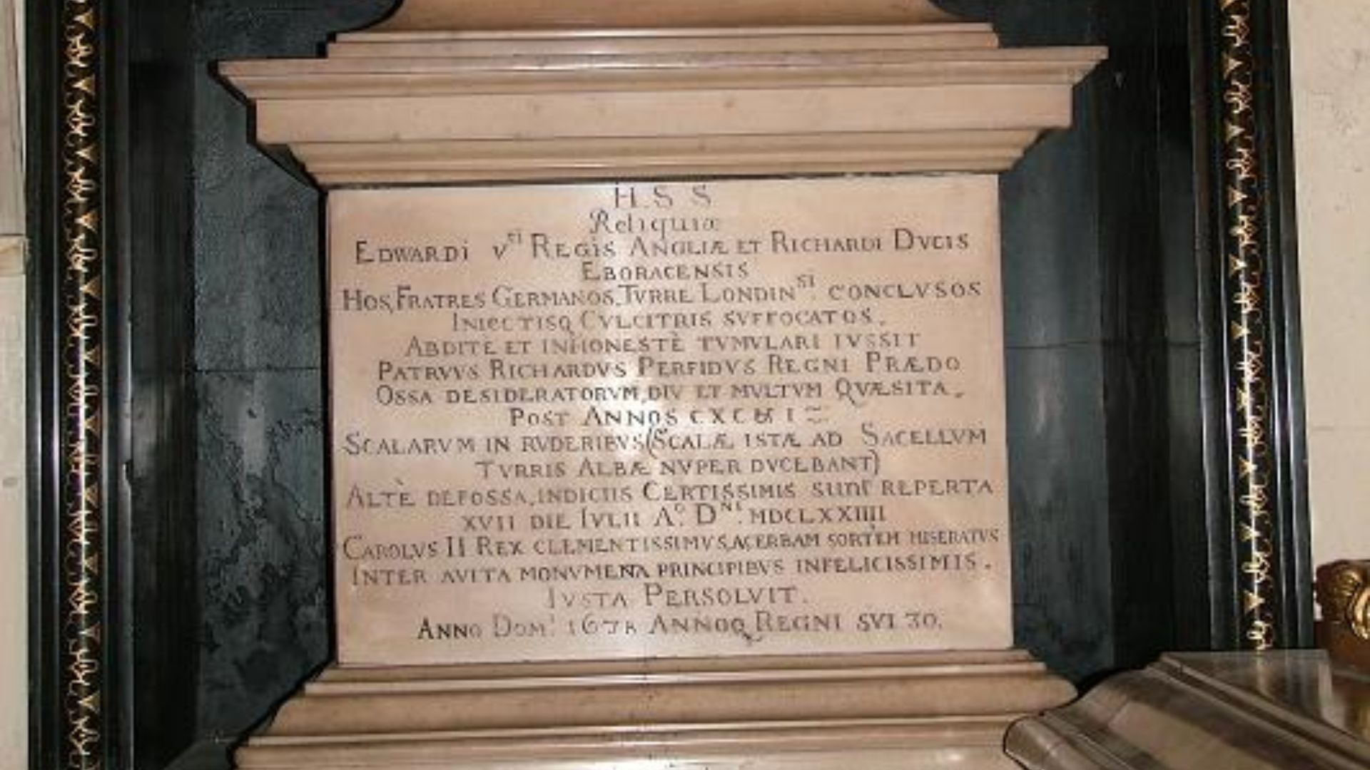 Grabstätte von Edward V