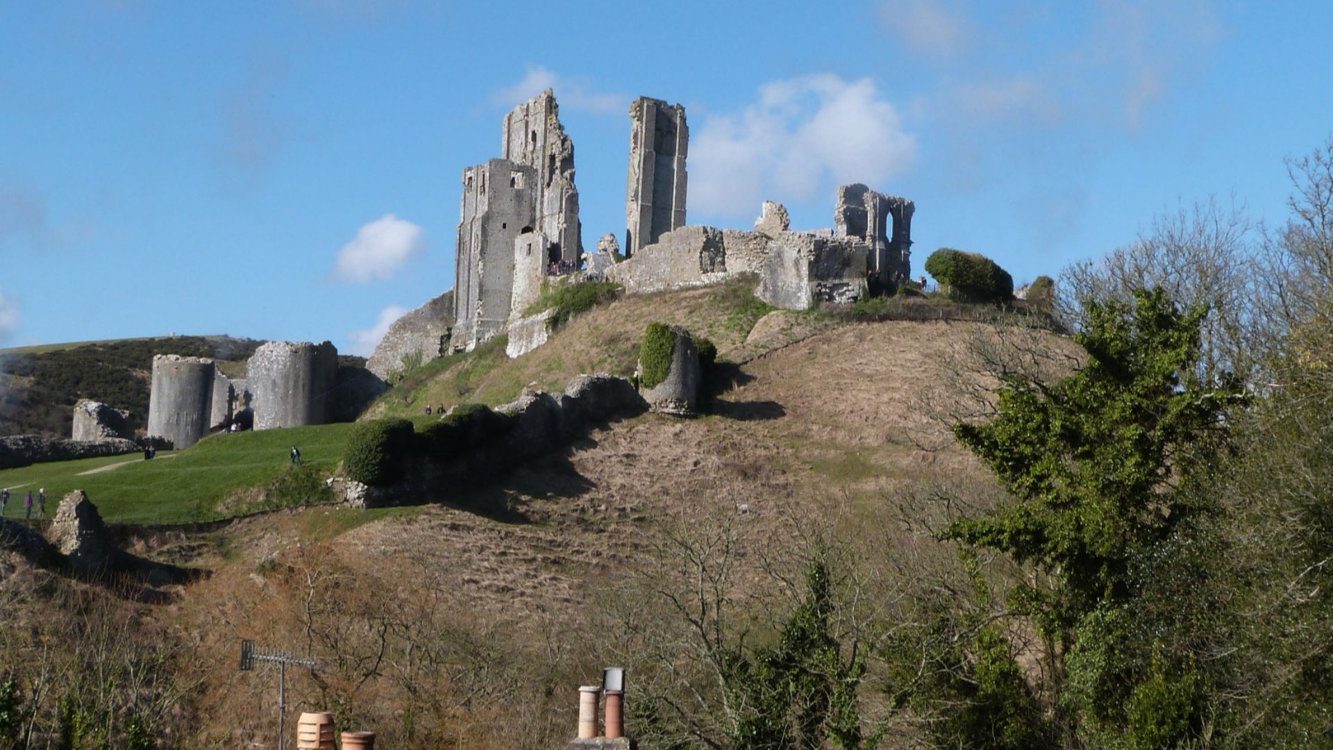 Famous Corfe Castle