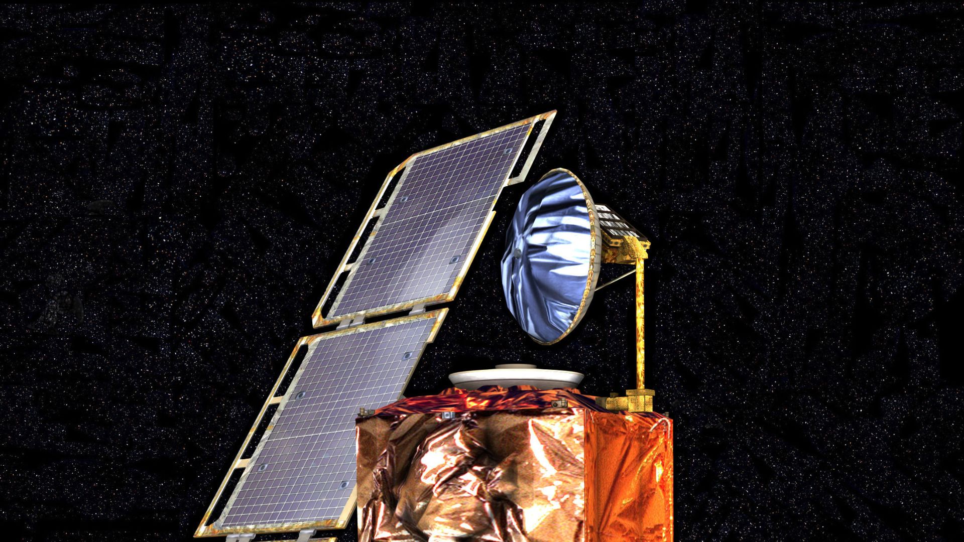 Artist's rendering of the Mars Climate Orbiter