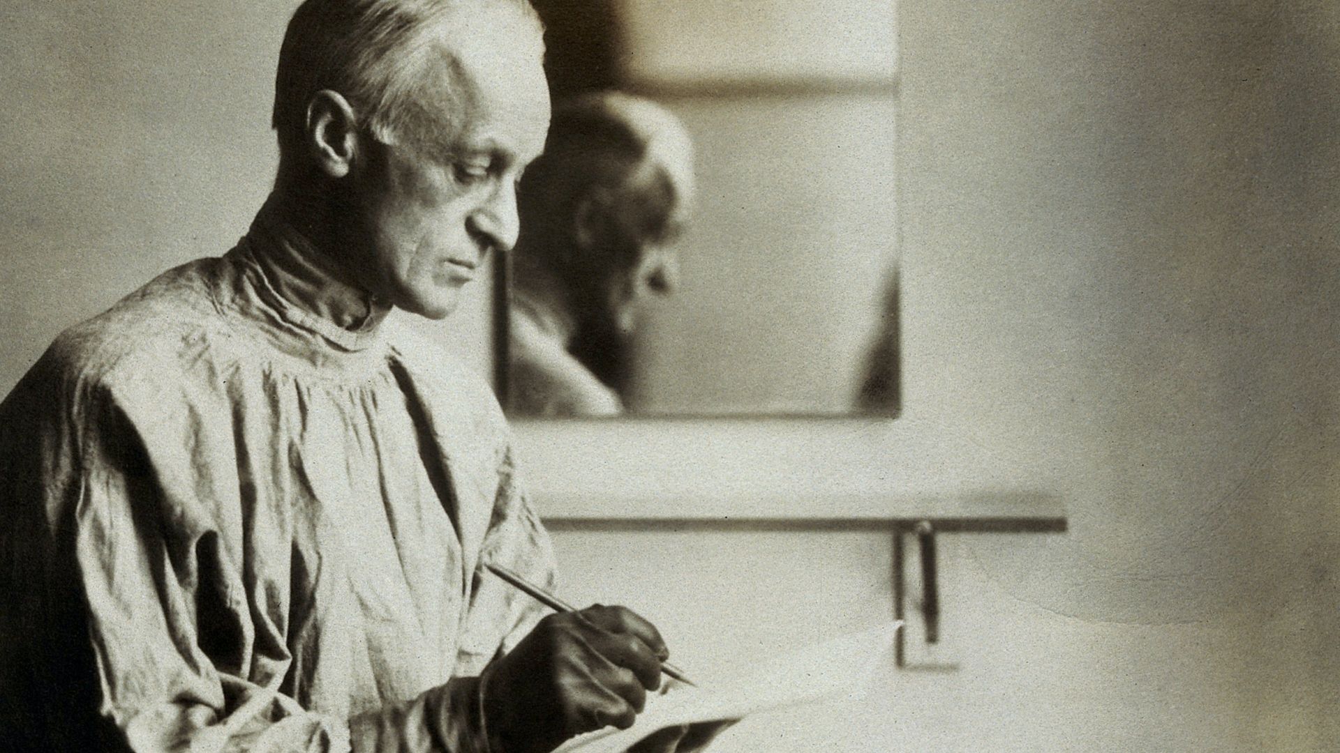 Harvey Williams Cushing. Photograph by W.(?)W.B.

Iconographic Collections
Keywords: portrait photographs; Harvey Cushing