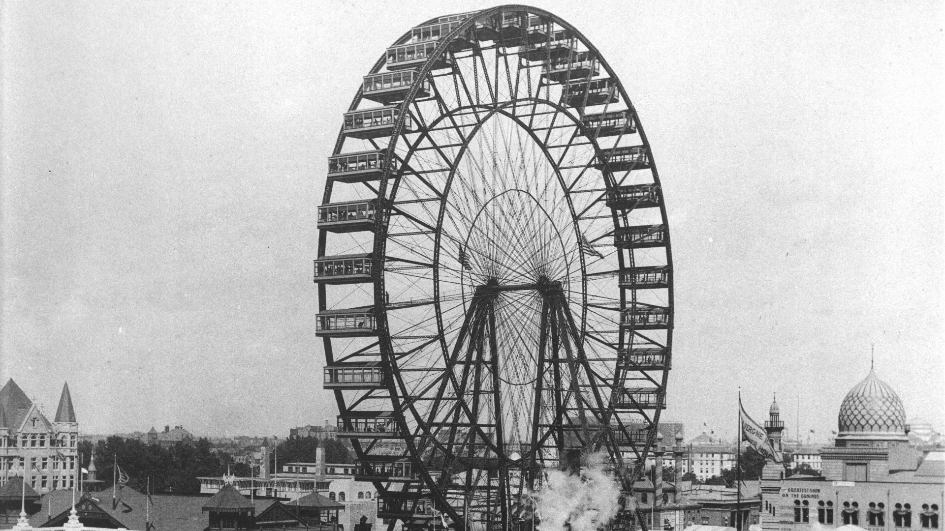 Official Views Of The World's Columbian Exposition: The Ferris Wheel