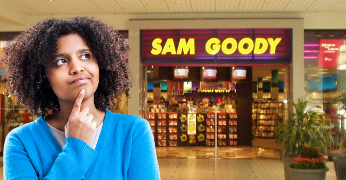 ypical Sam Goody 1994-1998 Concept