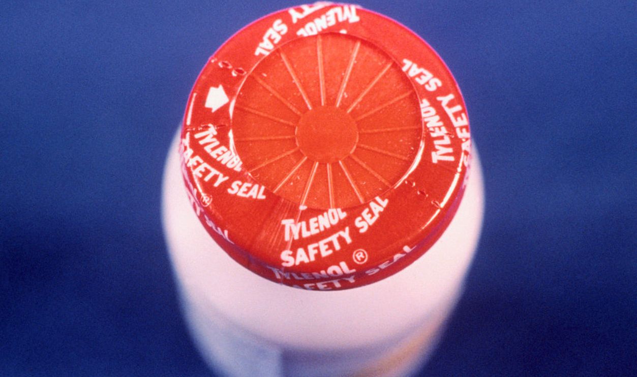Tamper Resistant Lid on Tylenol