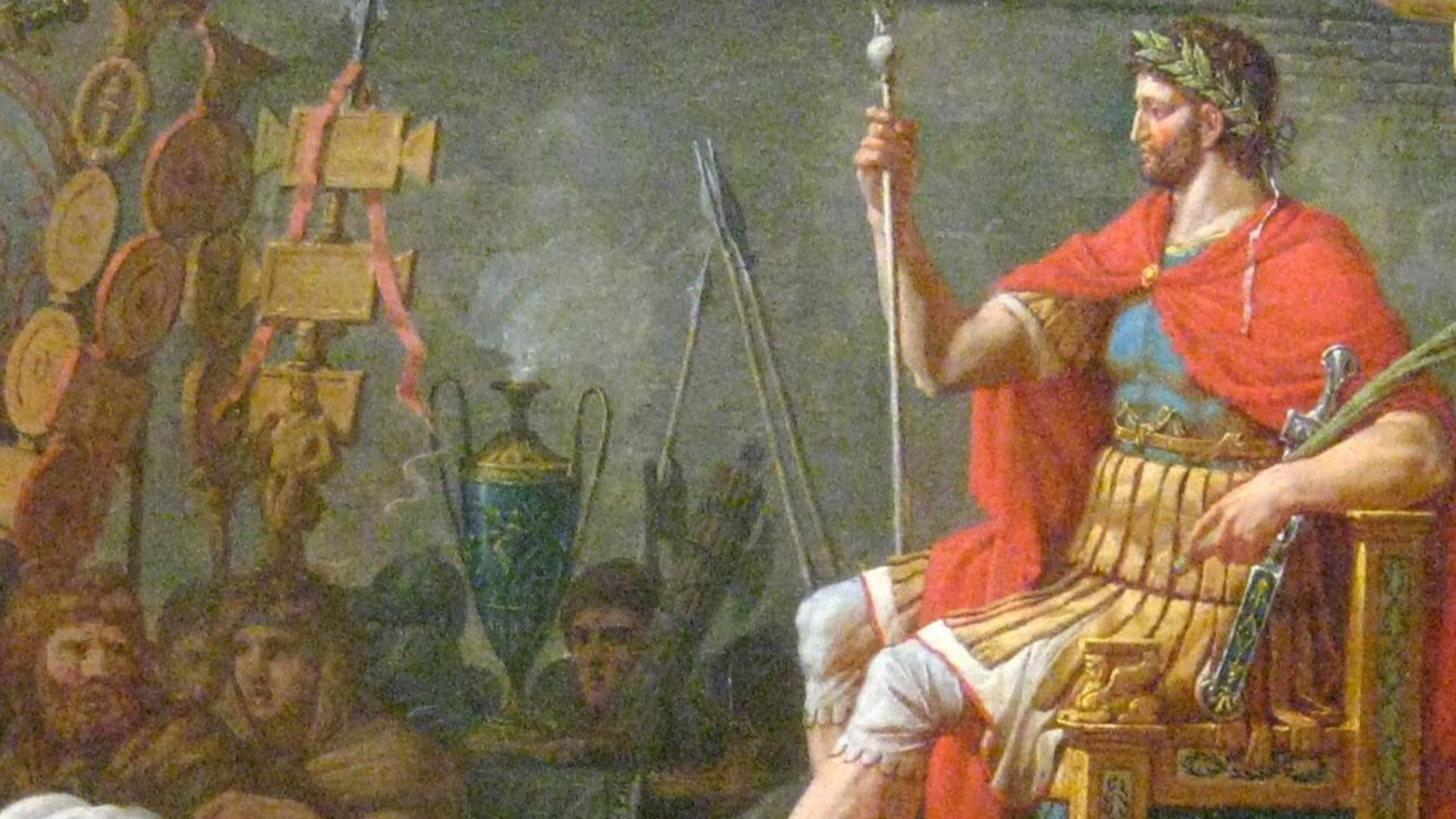 Detail of The Triumph of Aemilius Paulus