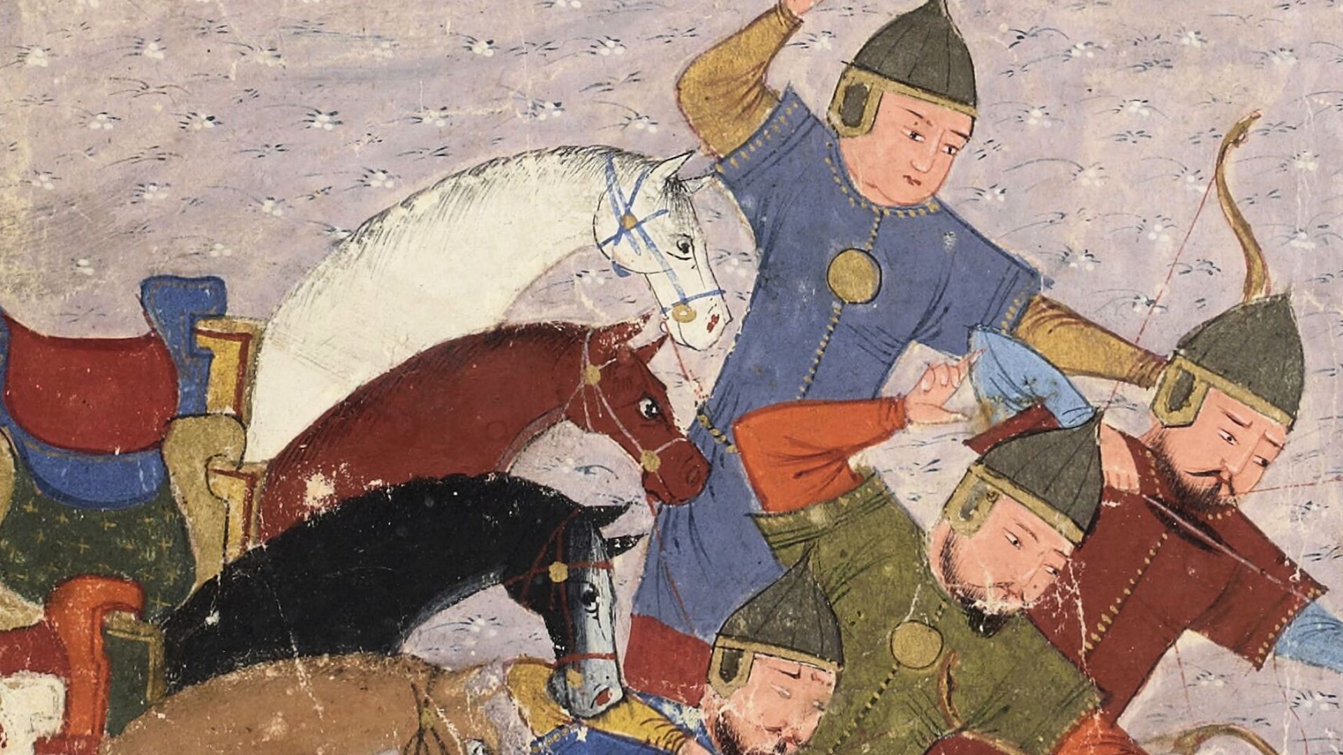 Battle of Vâliyân (1221). Jami' al-tawarikh, Rashid al-Din.
