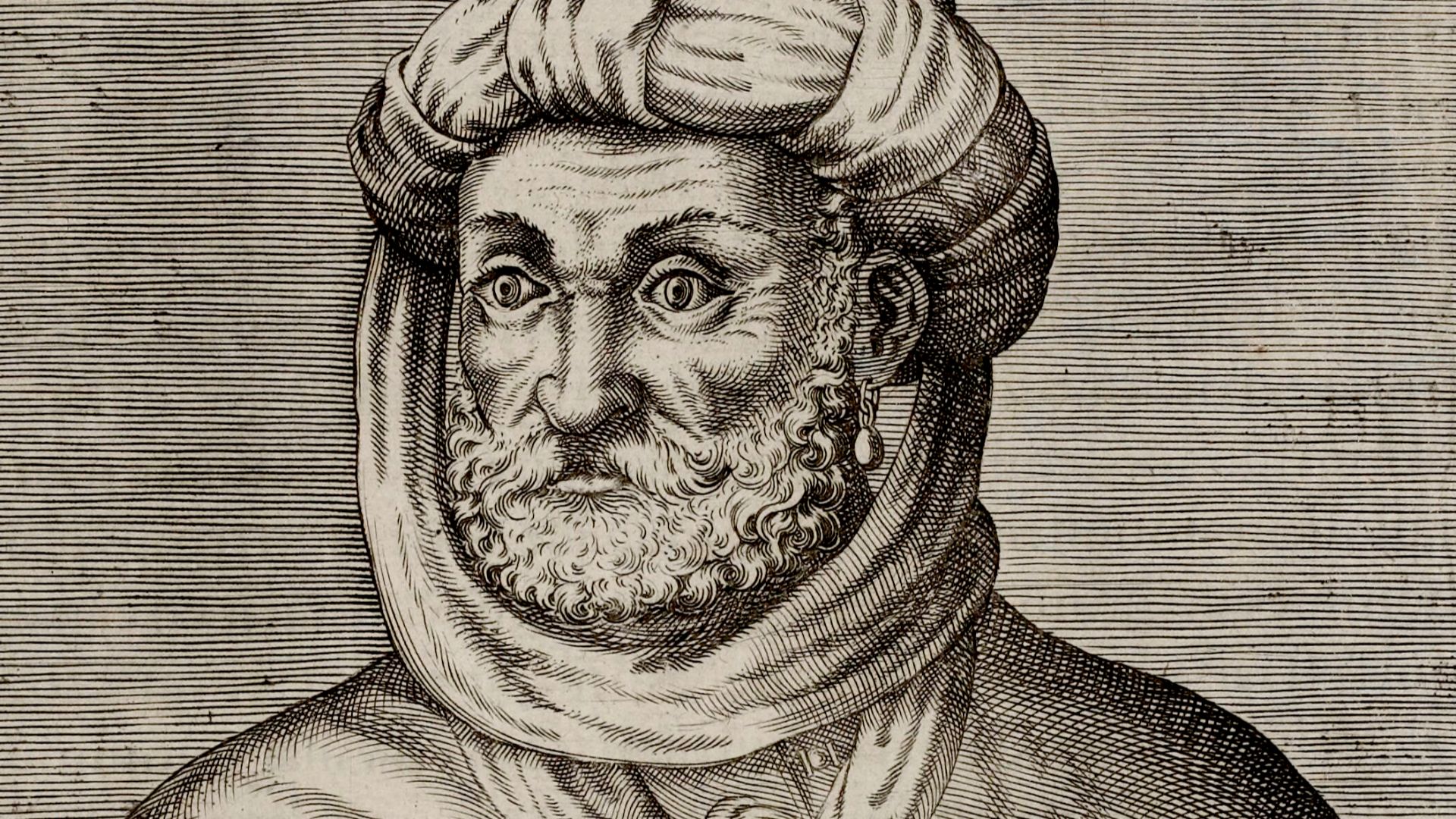 A possible portrait of Ahmad al-Mansur, titled
