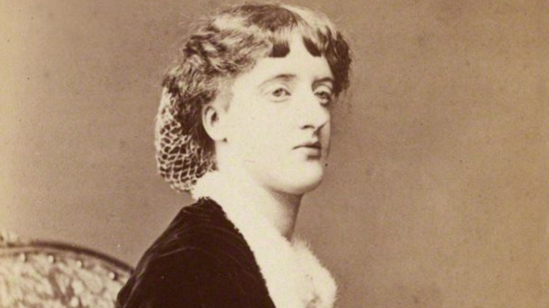 Photo portrait of Gertrude Elizabeth Blood (Lady Colin Campbell) (1857-1911)
Gertrude Elizabeth (née Blood), Lady Colin Campbellby Unknown photographer, albumen print, 1890s, 3in. x 2 3/4in. (89 mm x 70 mm)acquired Unknown source, 1970