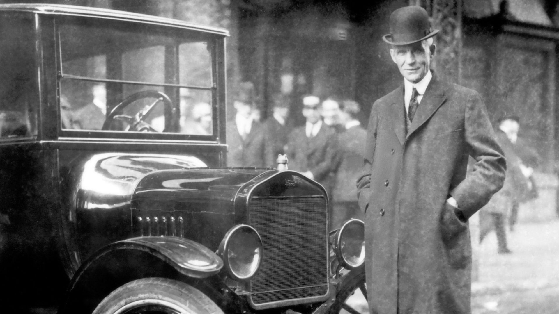 H.Ford avec son célèbre model T