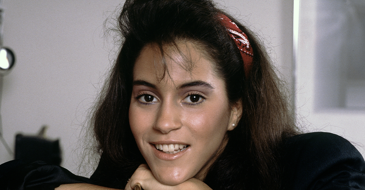 Actress Jami Gertz portrait session, March 6, 1986 in Los Angeles, California.
