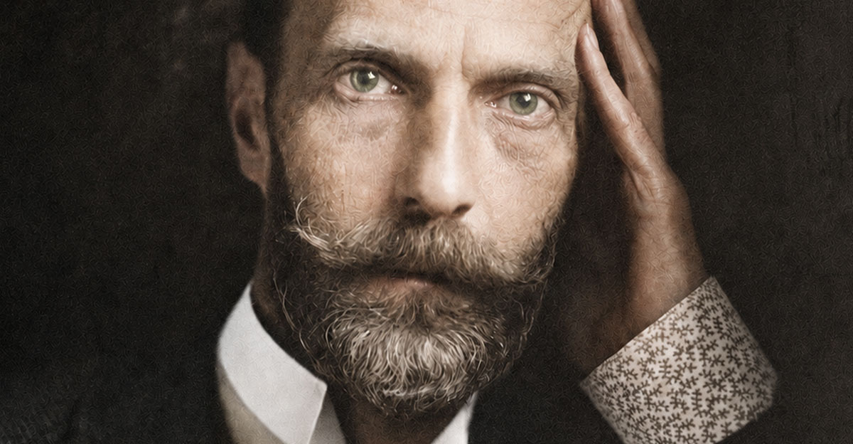 Grand Duke Sergei Alexandrovich of Russia in a suit