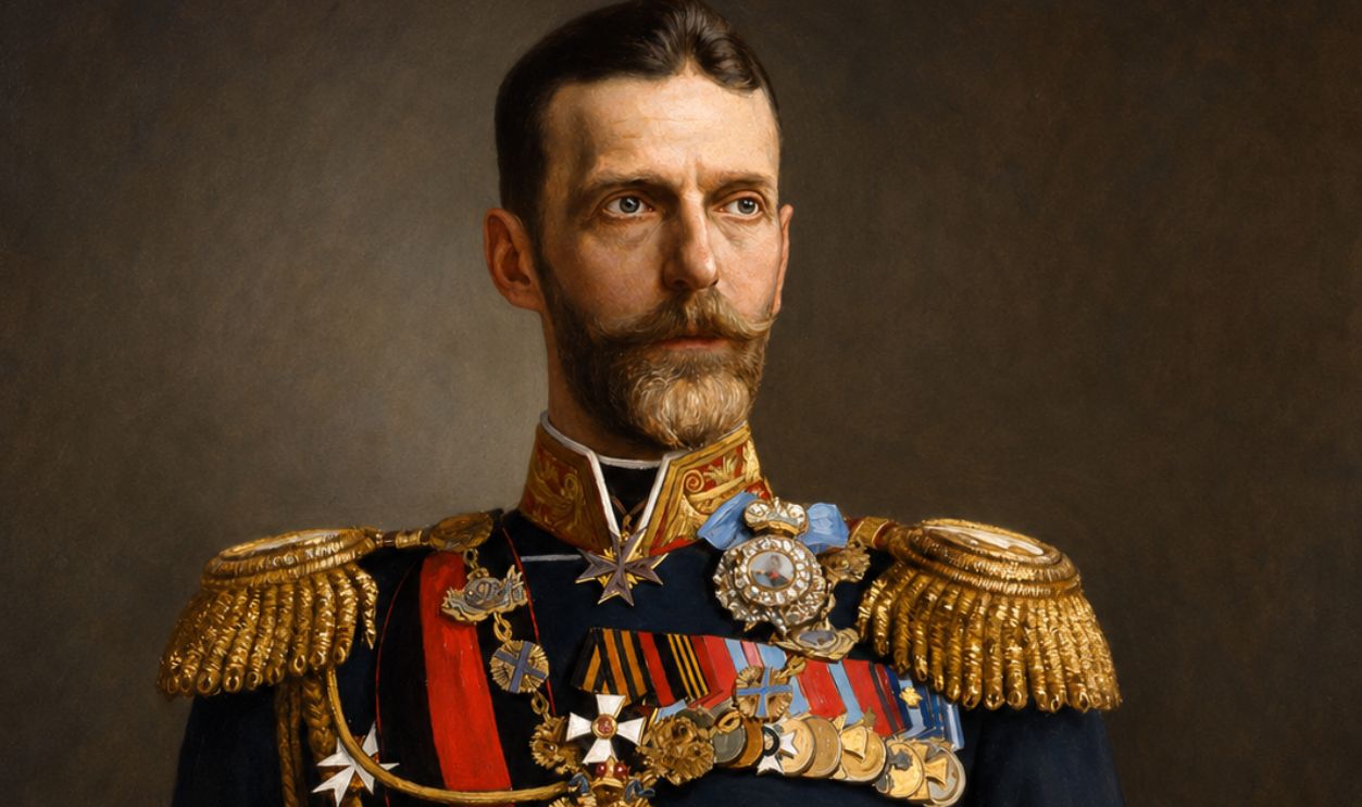 Russian Grand Duke Sergei Alexandrovich Romanov's portrait.