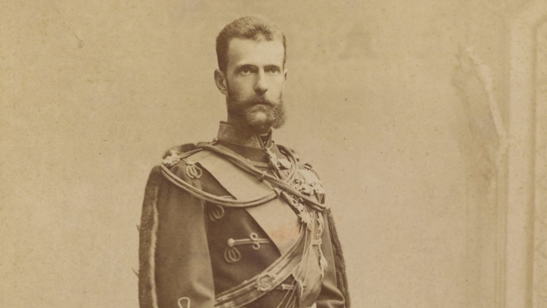 Grand Duke Sergei Alexandrovich Romanov of Russia in 1887
