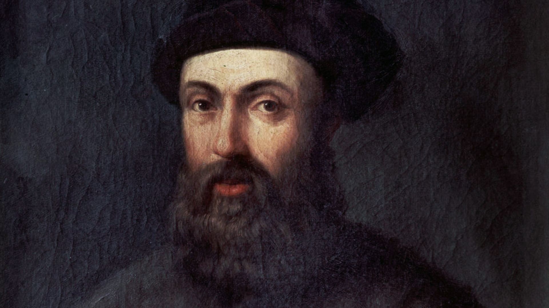 Portrait of the Portuguese soldier and navigator Fernando de Magallanes (1480-1521). This portrait is a cut-out variant of the copy that is kept in the Naval Museum of Madrid; the original, according to Vargas Ponce, was in 1787 in the house of the canon 