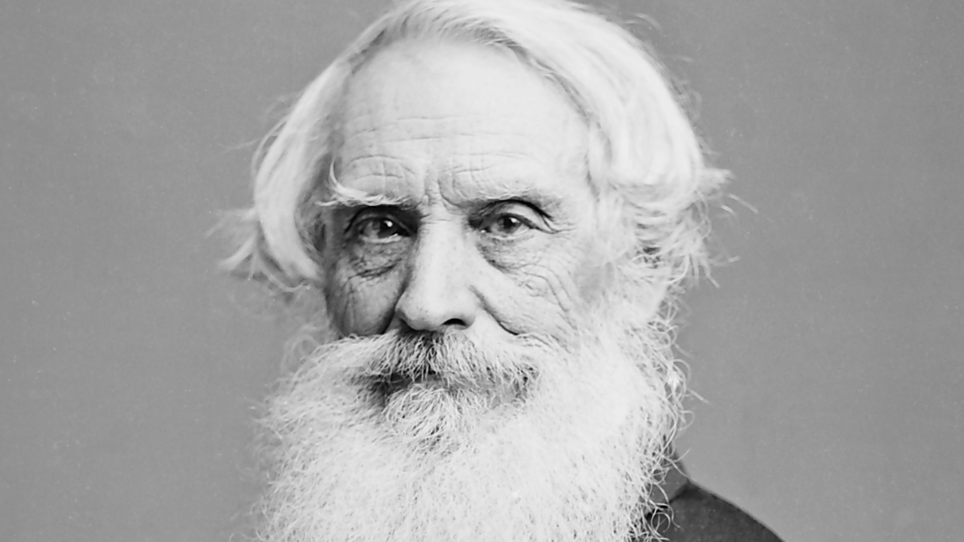 Samuel F. B. Morse (between 1855 and 1865) Photoportrait by Mathew Brady