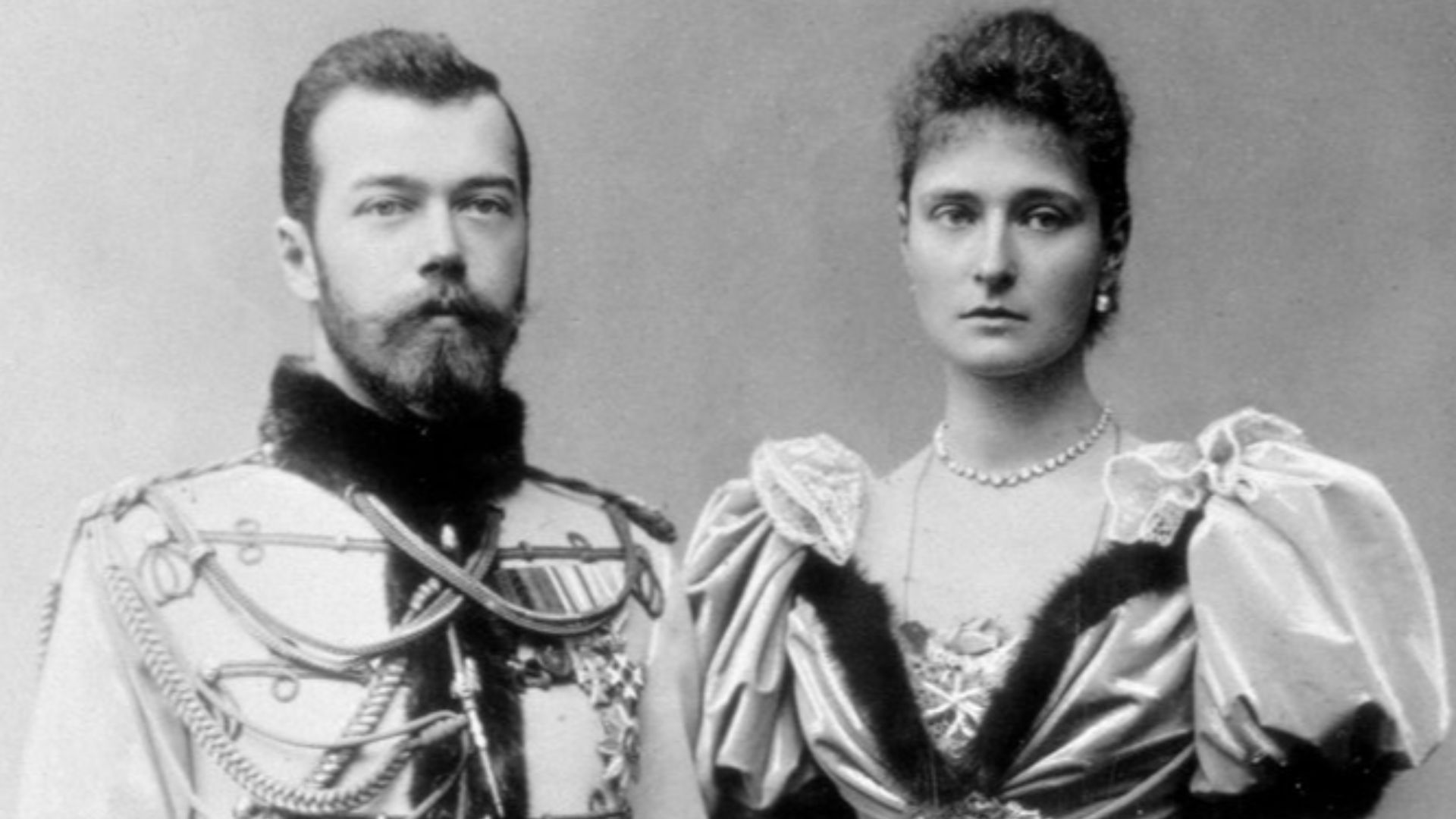 Emperor Nicholas II of Russia and Empress Alexandra Fyodorovna.