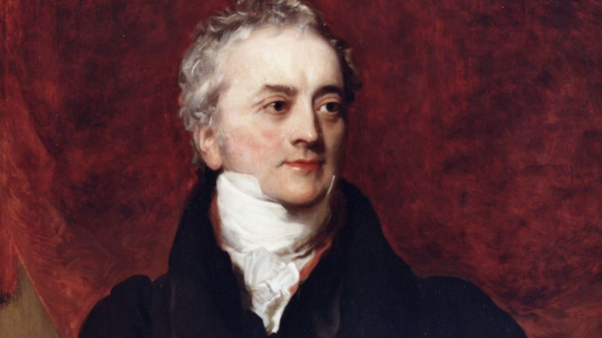 Copy of a portrait of Thomas Young (original by Thomas Lawrence), painted by Henry Briggs, commissioned by Hudson Gurney.