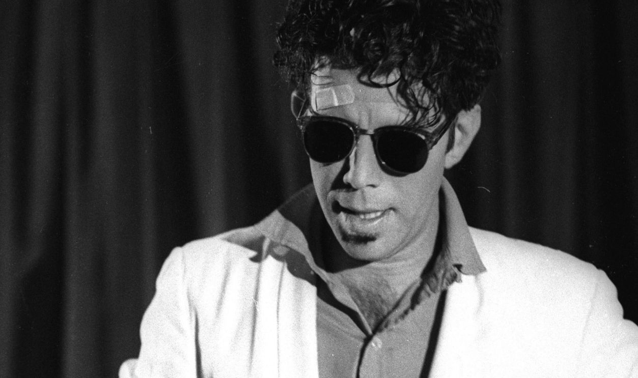Tom Waits (born in 1949), American musician, actor and composer, December 1st, 1987.