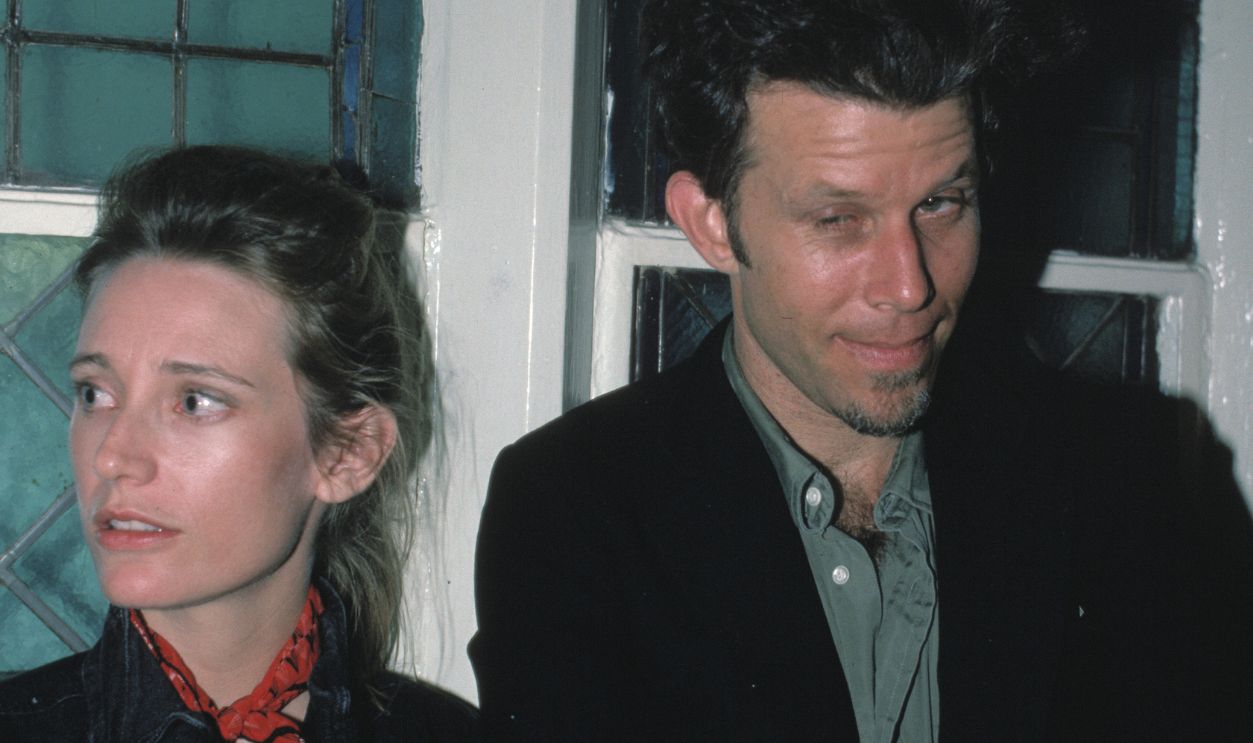 Tom Waits and Wife 