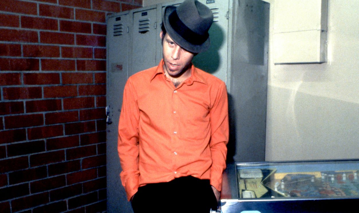 SAN FRANCISCO - August 29, 1981: Songwriter Tom Waits poses backstage before a performance August 29, 1981 at the Old Waldorf in San Francisco.