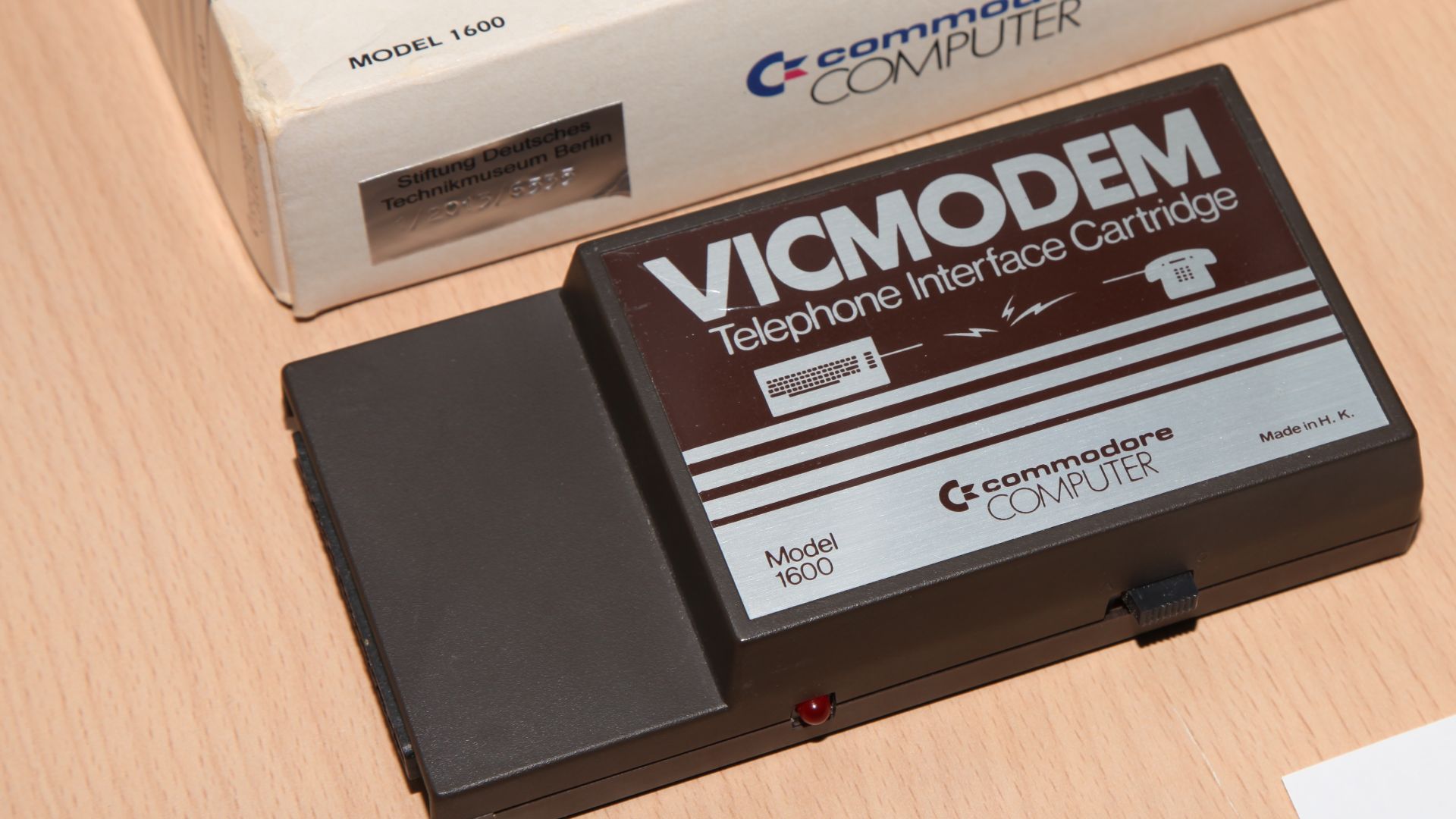 Commodore VICMODEM Model 1600 für VC20 und C64