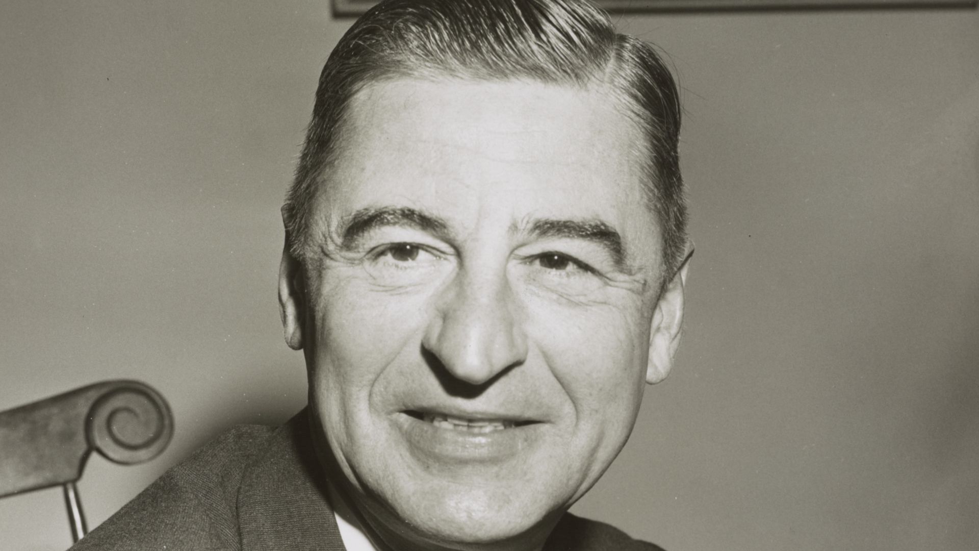 Photograph shows Theodor Seuss Geisel.