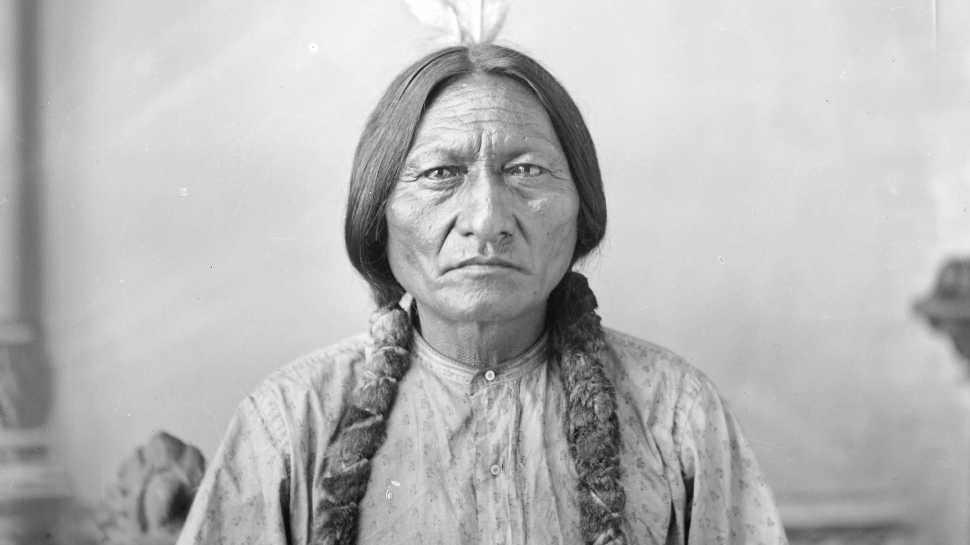 Sitting Bull by D F Barry 1884 original cabinet card