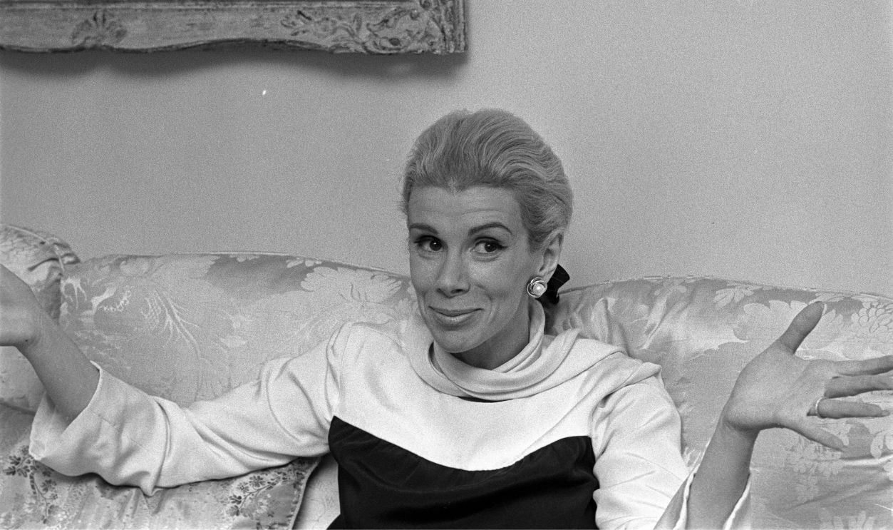 Joan Rivers at her home in New York