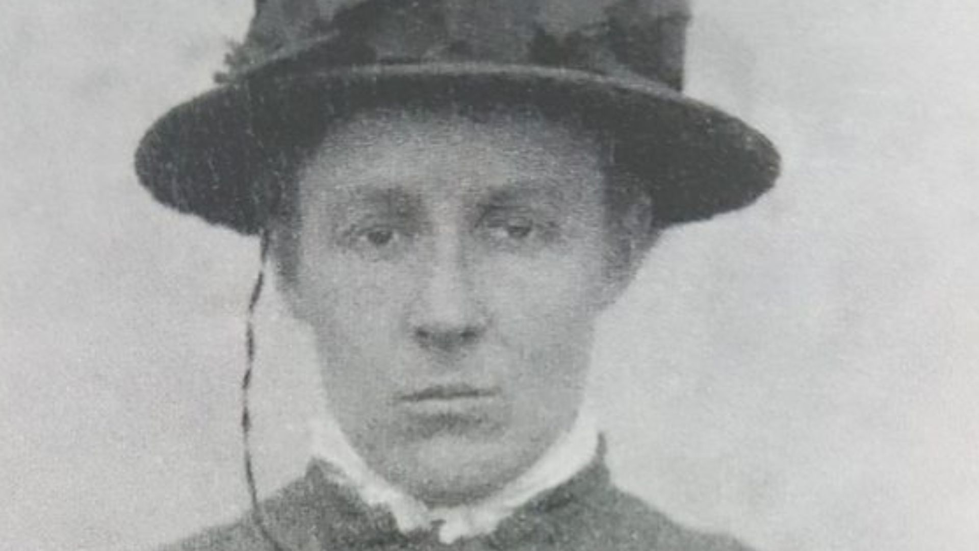 Police mugshot of New Zealand con artist Amy Bock, taken in 1886. Souced from the New Zealand Police Museum. Photographer unidentified.