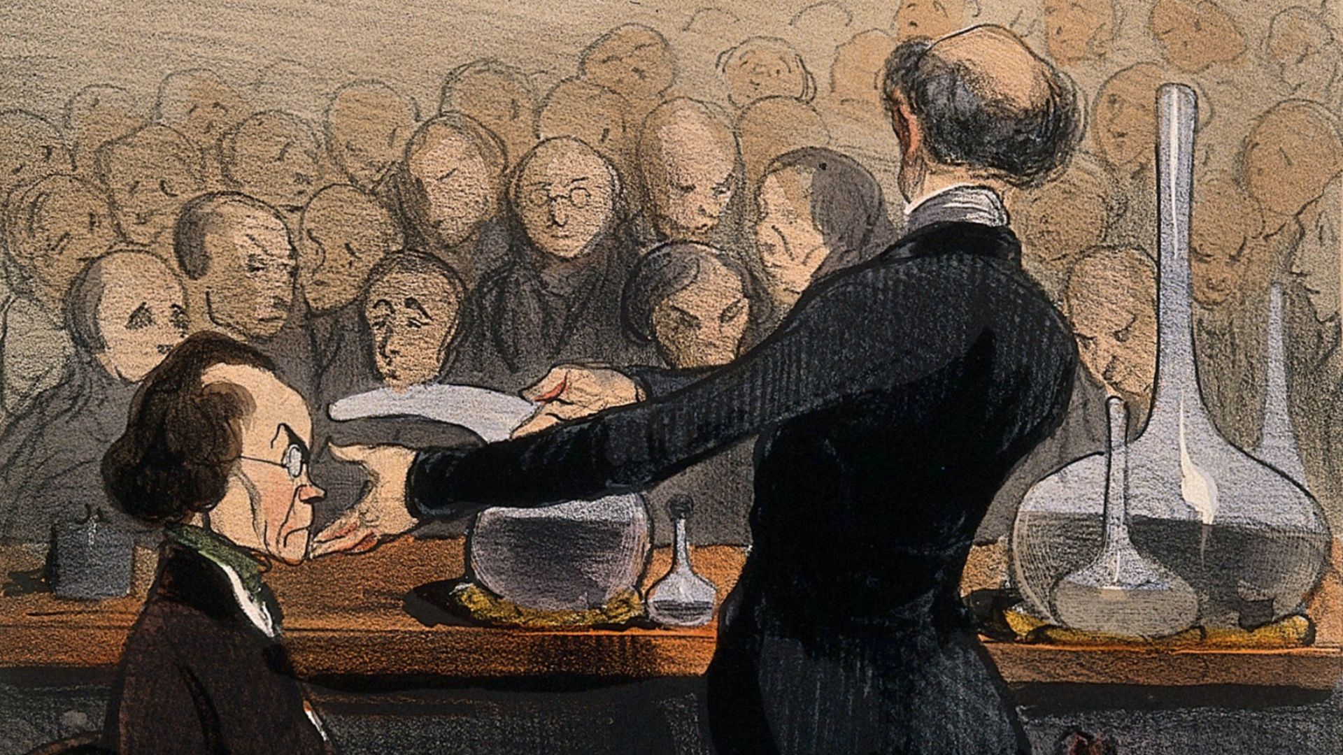 Topic-LCSH: Poisoning. Chemists -- France. Chemical apparatus. Medicine bottles. Chemistry -- History. Science -- Social aspects -- France. Lectures and lecturing Audiences. Science -- Moral and ethical aspects. Arsenic. Friendship.
Genre/Technique: Cari
