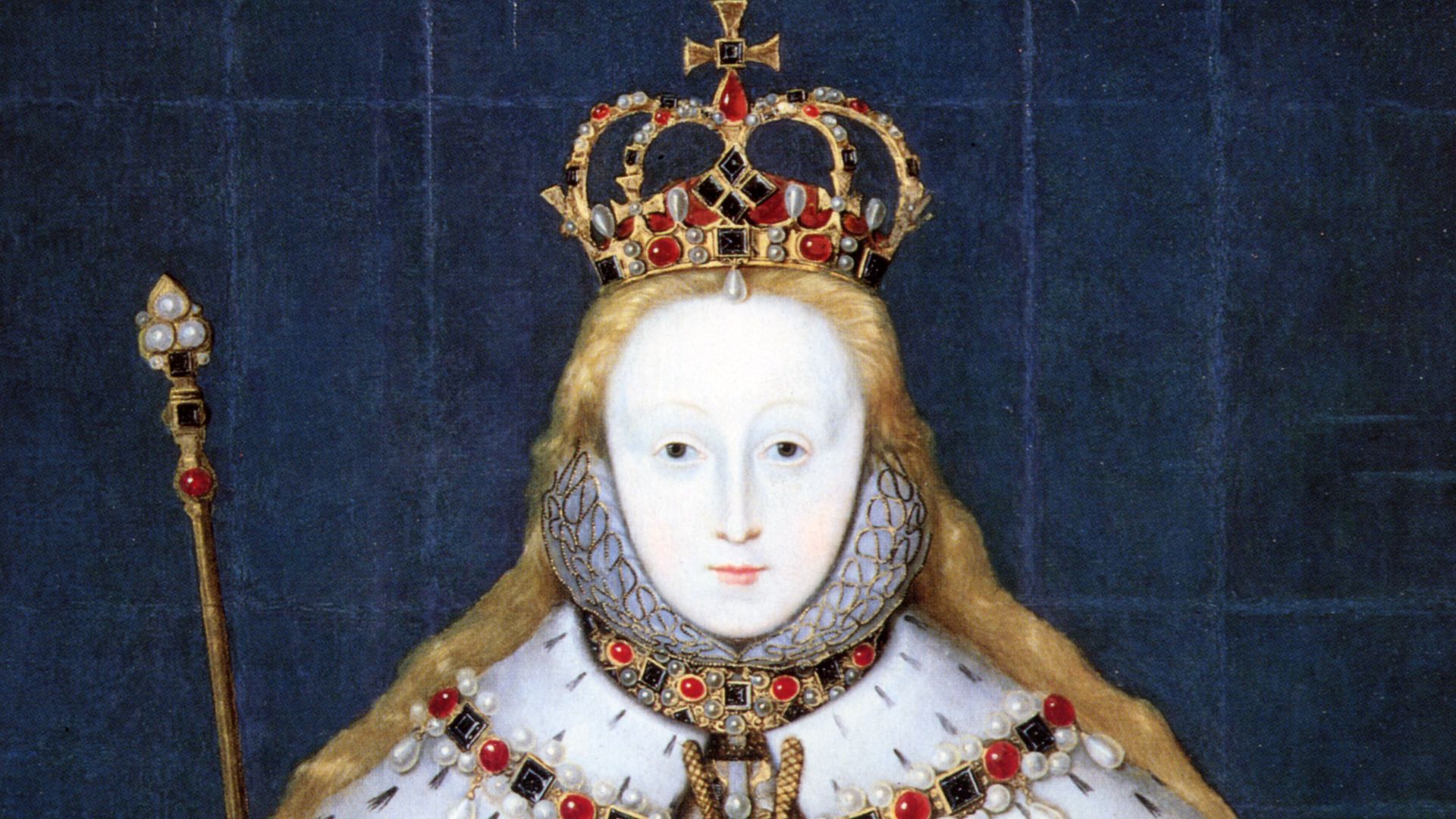 Elizabeth I of England (1533-1603) in Coronation Robes