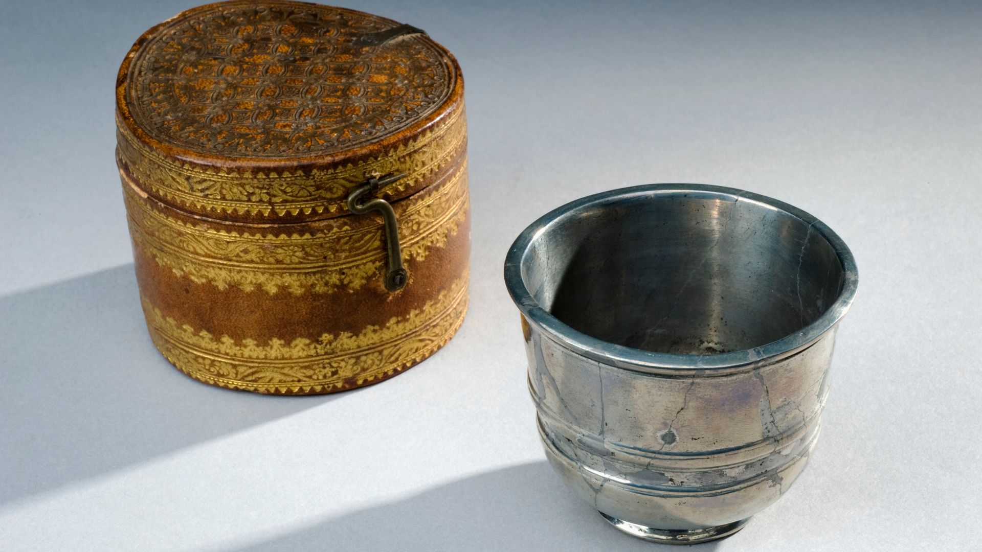 Cups made from antimony, a toxic, metallic element, became popular in the 1600s as a way to induce sweating and vomiting and so purge the body of excess humours that were believed to cause illness and disease. Wine was allowed to stand in the cup for 24 h