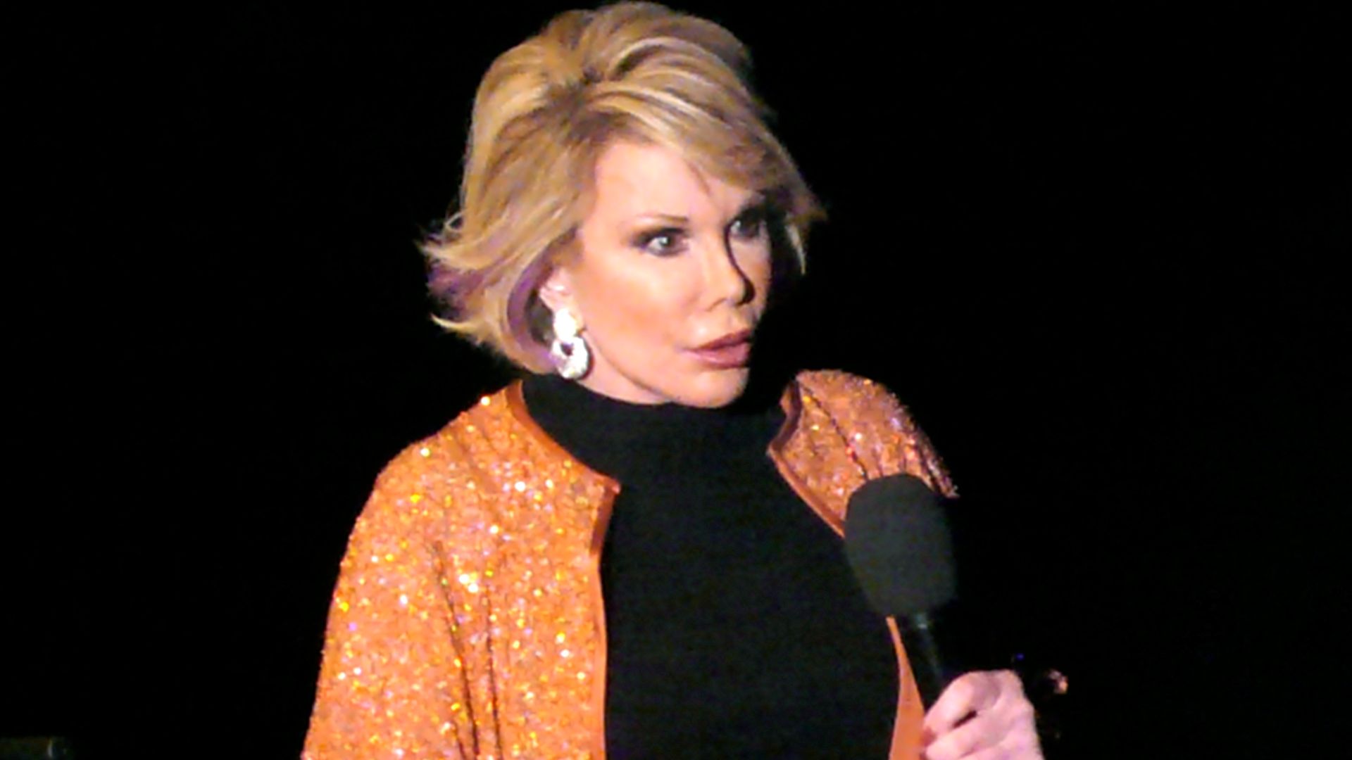 Joan Rivers opens the E4 Udderbelly Southbank festival programme.