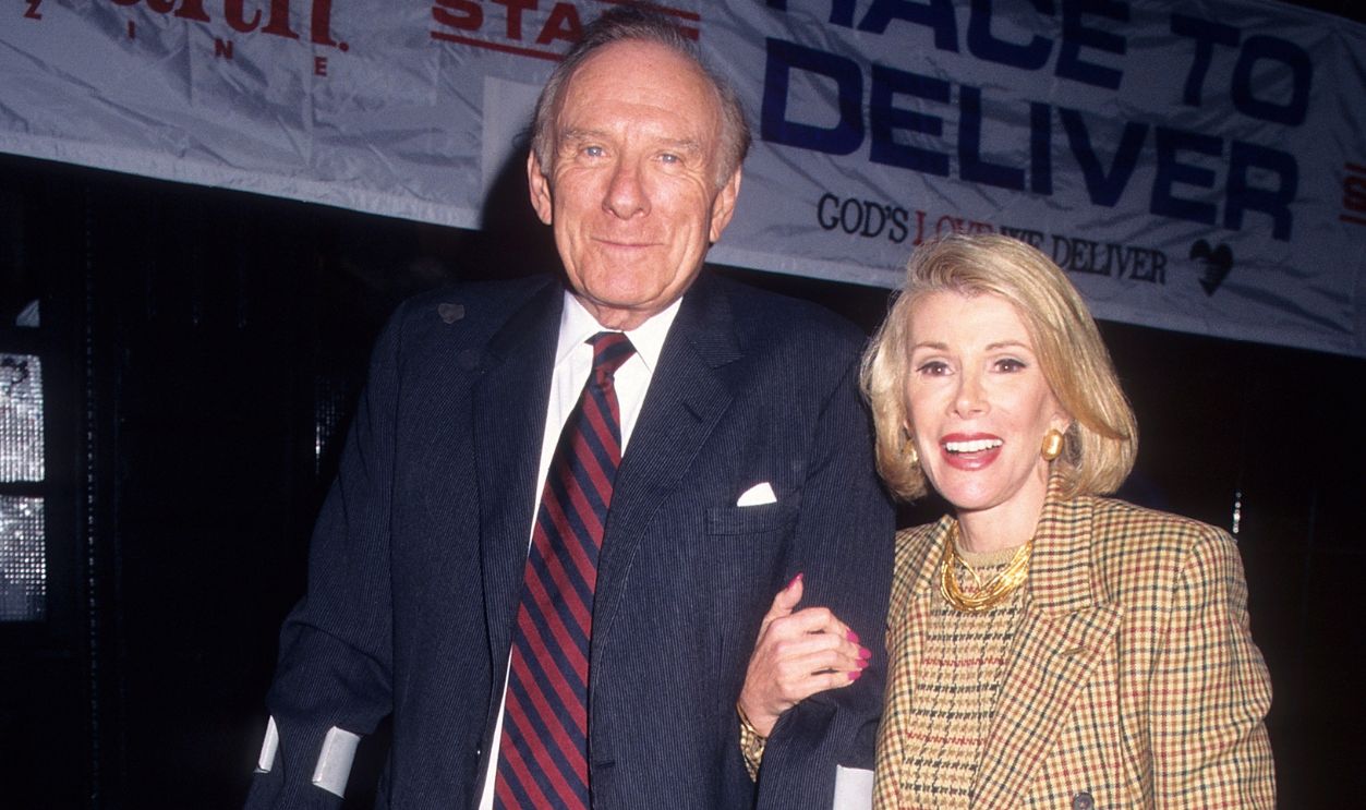 Parks commissioner Orin Lehman and comedienne Joan Rivers attend the Third Annual