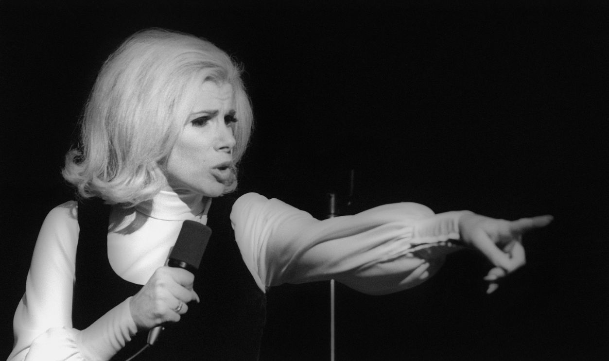 Comedienne Joan Rivers performs live in November 1970 in New York City, New York