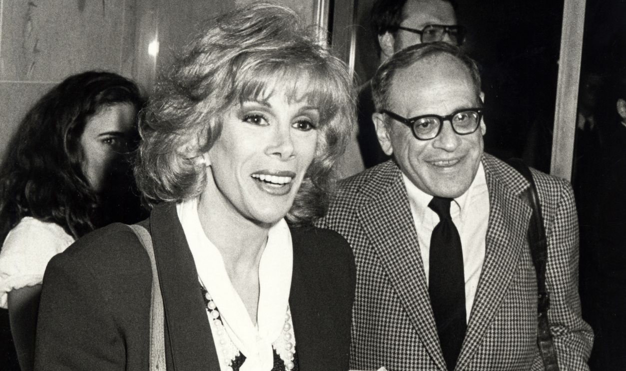 Joan Rivers and her husband Edgar Rosenberg during