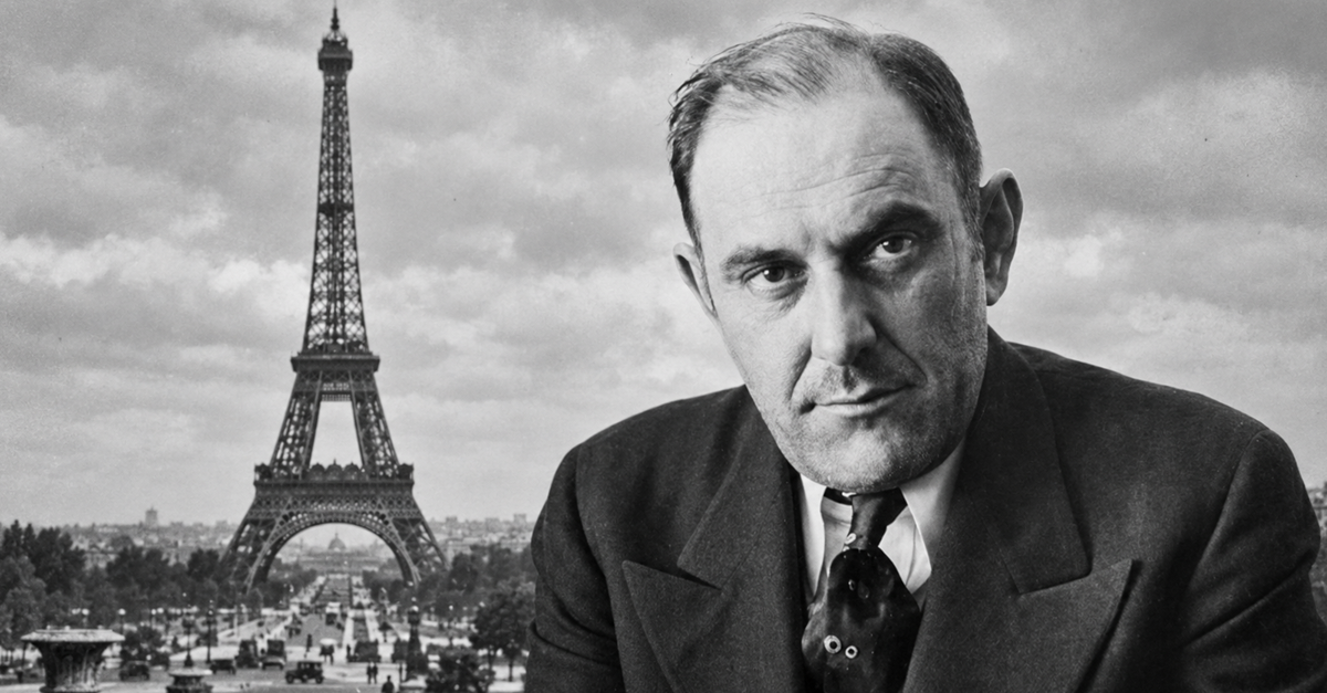 Photo of "Count" Victor Lustig, a notorious counterfeiter, 1937