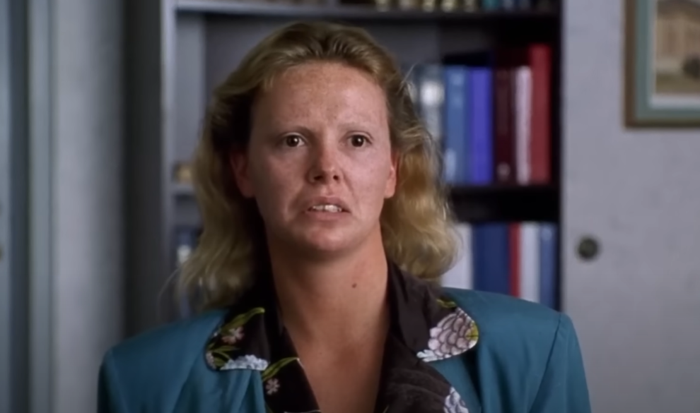 Charlize Theron as Aileen Wuornos in Monster