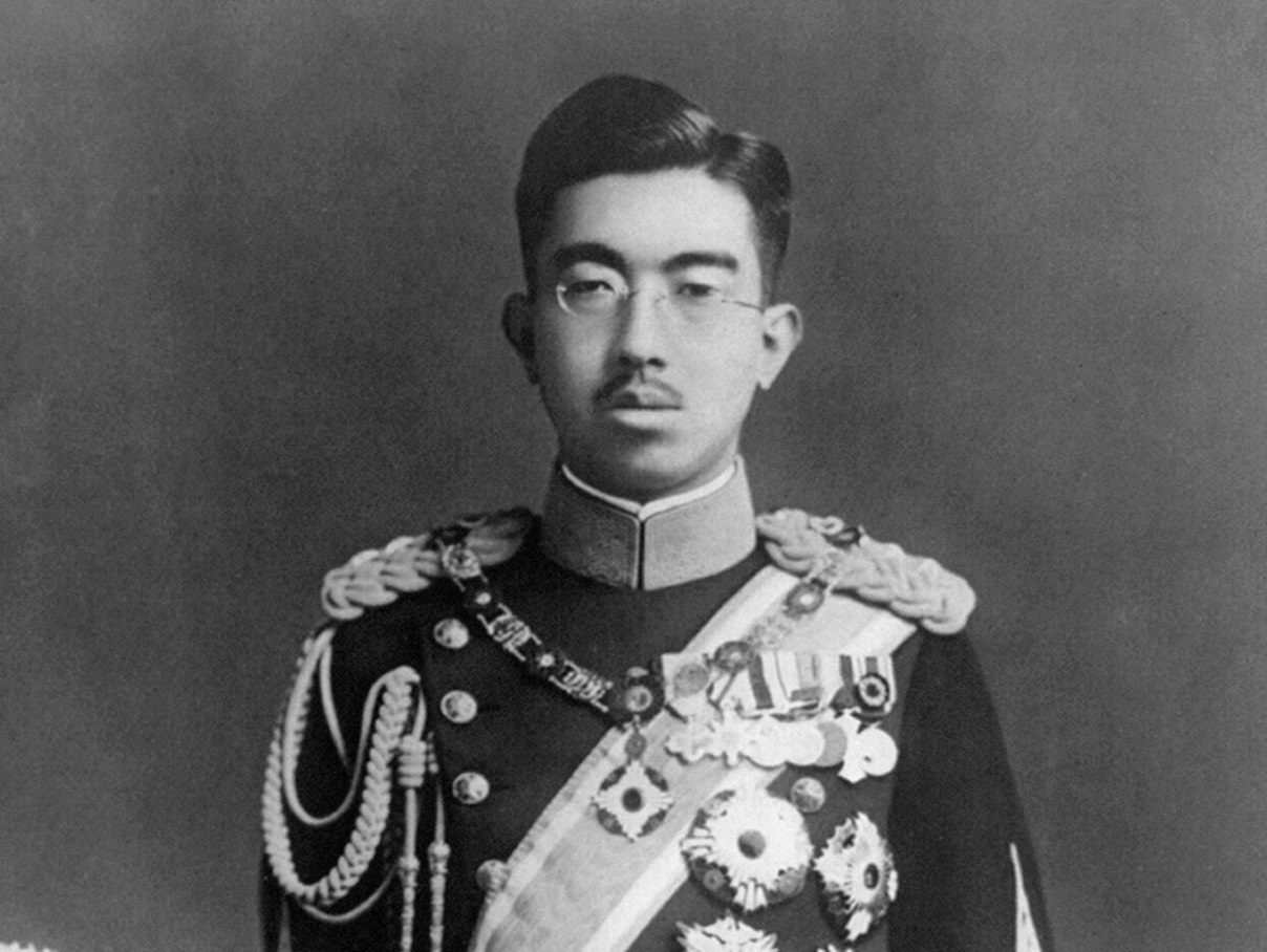 Hirohito in dress uniform - 1935