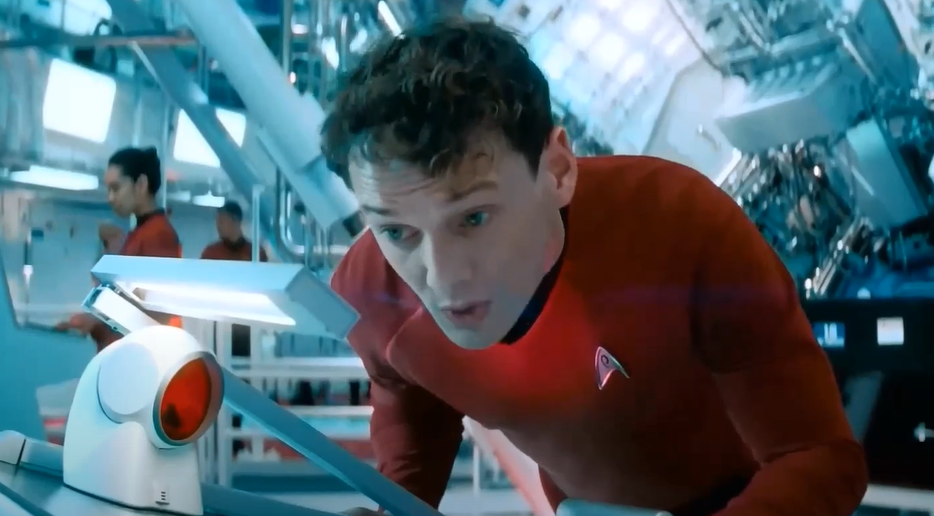 Screenshot of the movie Star Trek (2009)