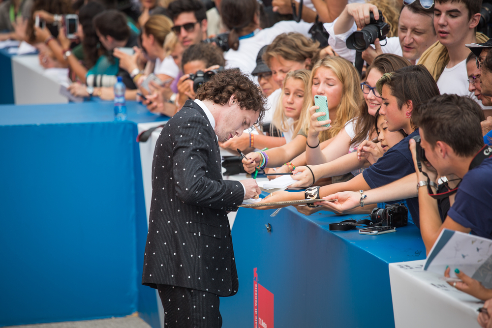 Actor Anton Yelchin attends the 'Cymbeline' premiere