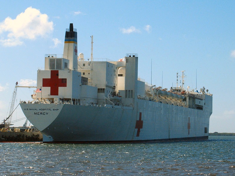 Red Cross ship