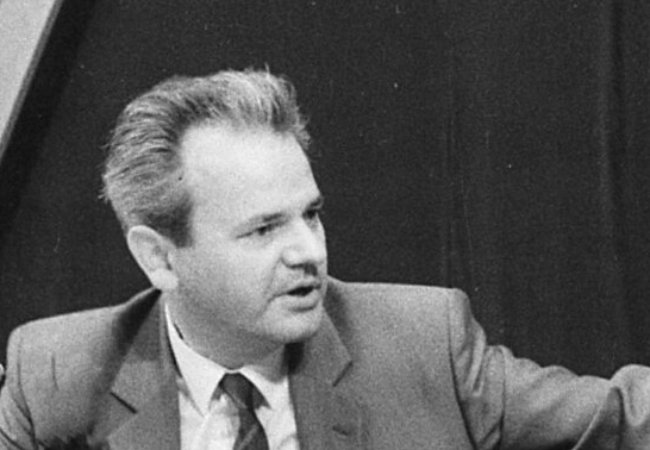 Slobodan Milošević i Ivan Stambolić