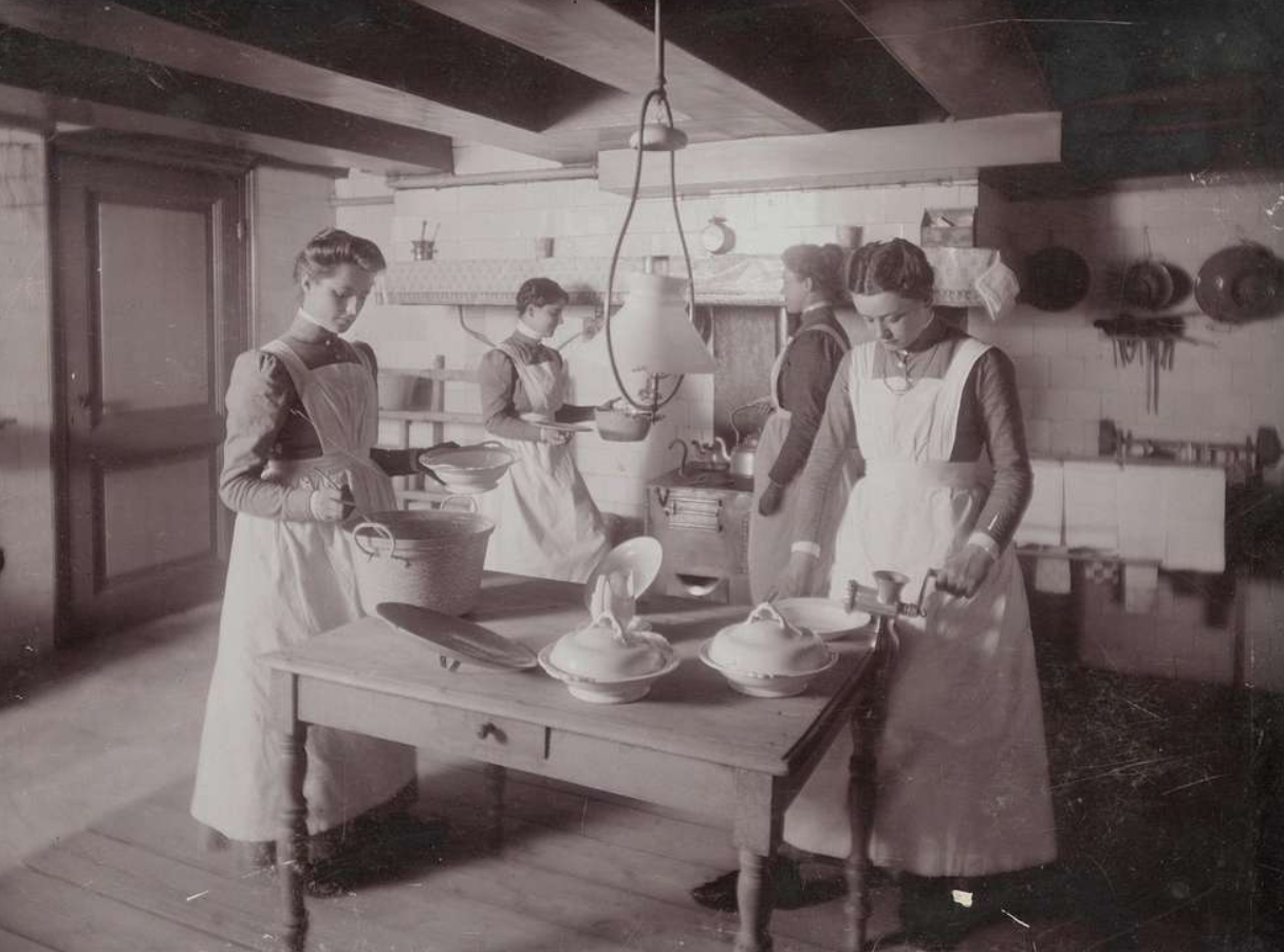 Kitchen of the Wilhelmina House