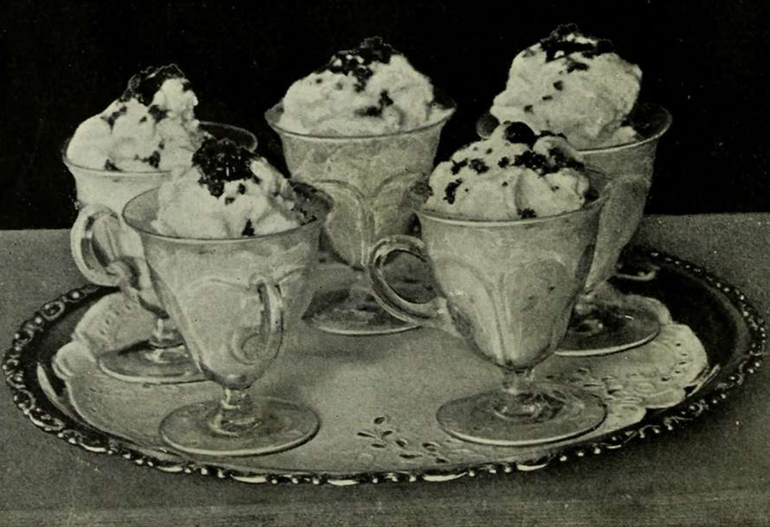 Bowls of ice cream
