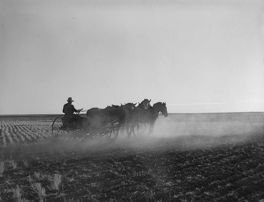 Farmers in the early 20th century