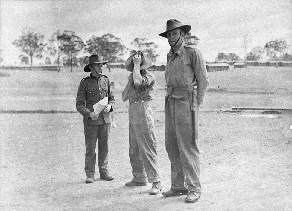 Military camp at Ingleburn