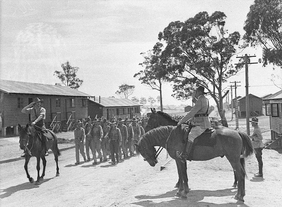Military camp at Ingleburn